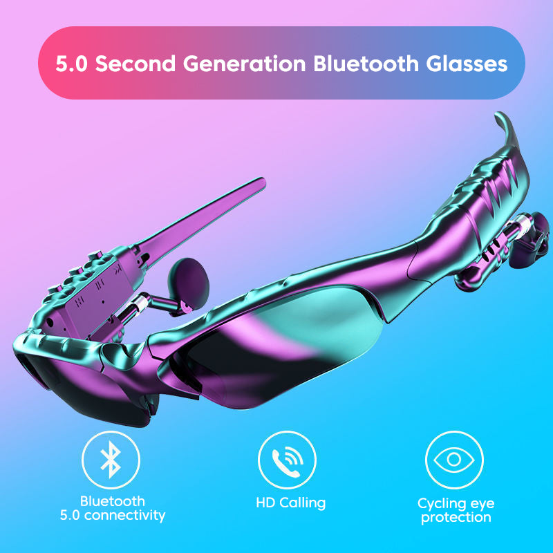 Bluetooth 5.0 Headset Polarized Sunglasses