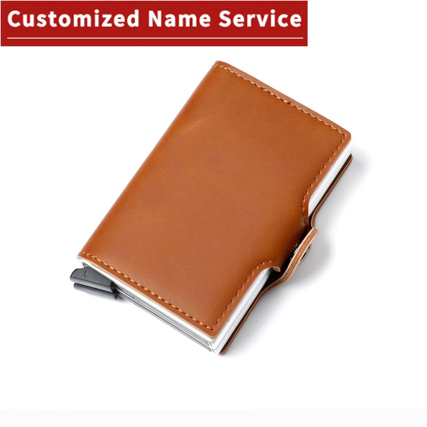 ZOVYVOL Naming service Aluminium Dual Box Case Cardholder Wallet