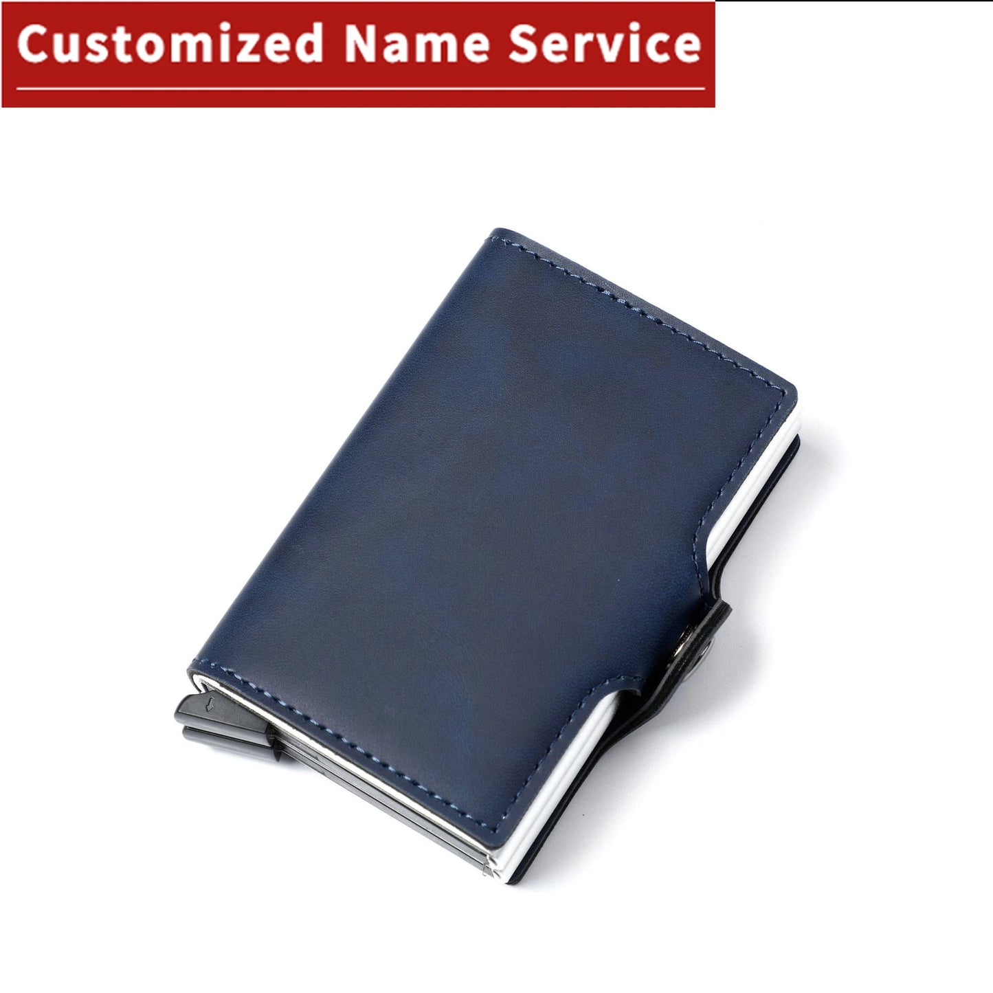 ZOVYVOL Naming service Aluminium Dual Box Case Cardholder Wallet